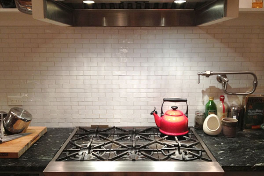 How To Clean Greasy Backsplash Behind Stove Choice Kitchen Bath - How To Clean Grease Off Kitchen Wall Tiles